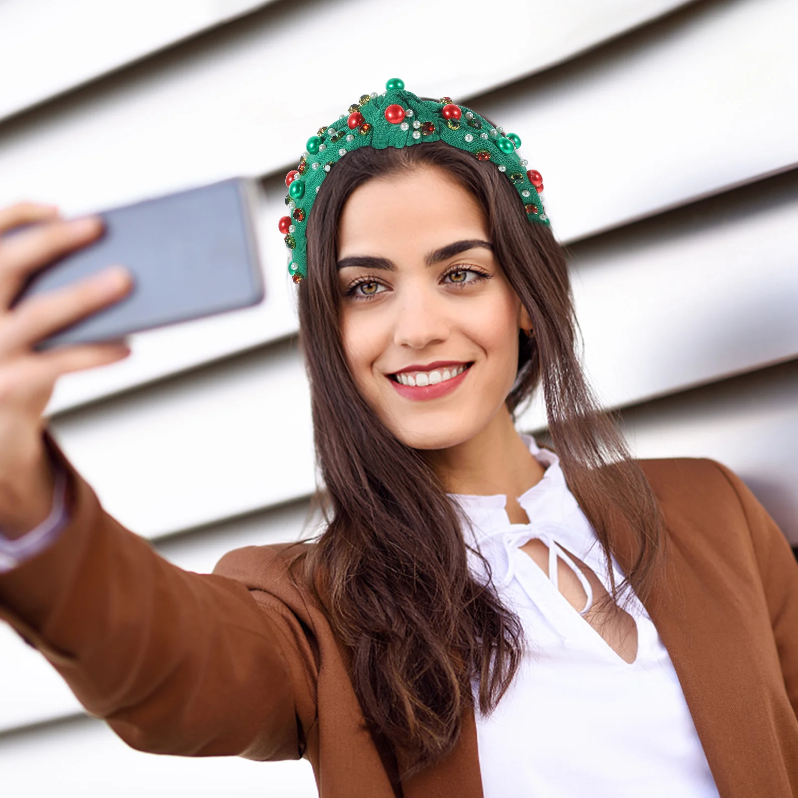 

Wide Knotted Headband Fabric Hair Band for Women Girls Christmas Wedding Birthday Fashion Accessory Wide Headbands