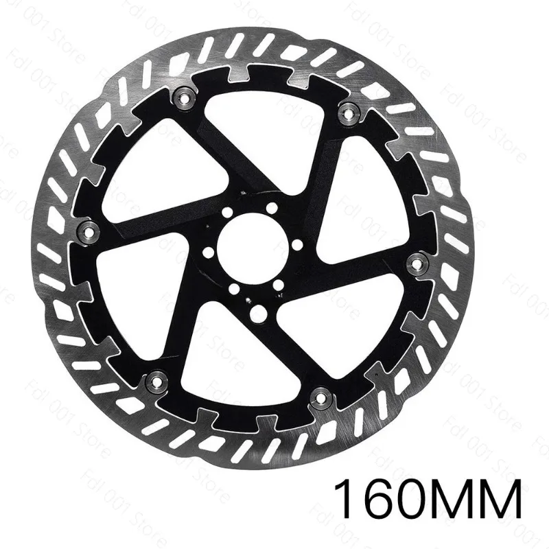 Bicycle brake pads Six-nail medium lock Brake Floating disc Disc Brake Disc