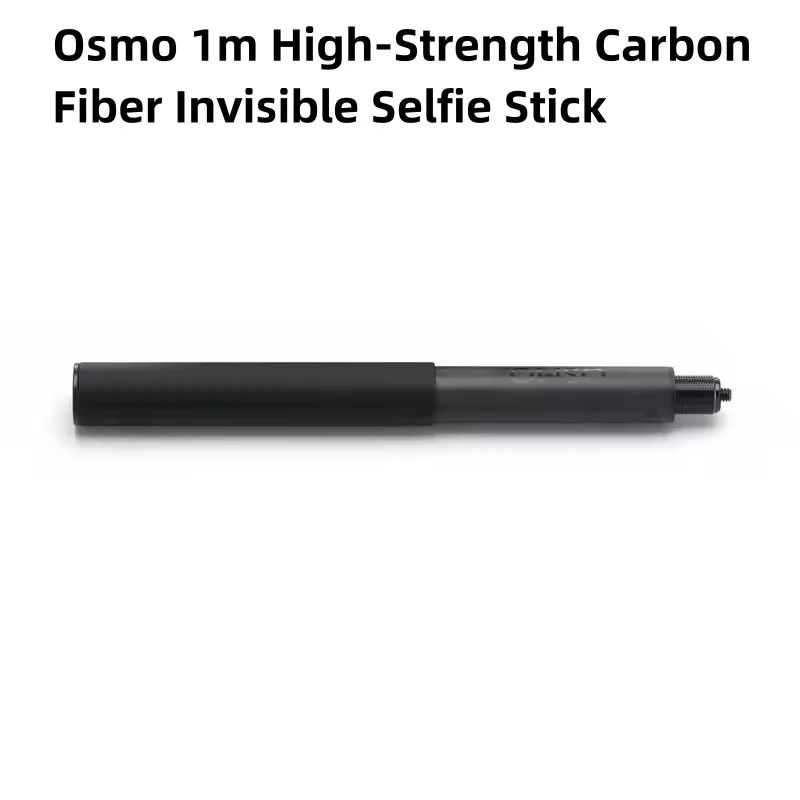 

Osmo 1m High-Strength Carbon Fiber Invisible Selfie Stick High-strength carbon fiber makes it lightweight for DJI Osmo 360 New