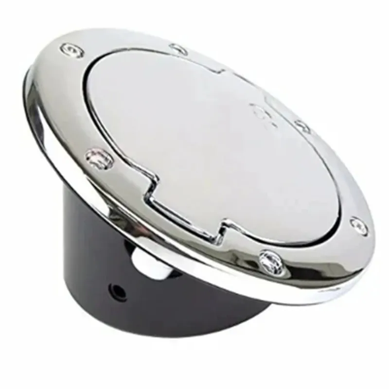 A13F-Car Fuel Tank Cover Oil Tank Cap Aluminium Alloy For Jeep Wrangler 2,4 Door JK 2007-2016