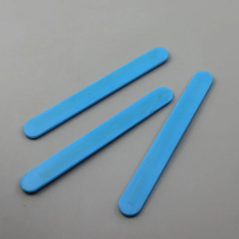 Bâtonnets d'agitation en Silicone bleu, outils colle en résine pour bricolage, bijoux artisanaux, tiges d'agitation agitateur