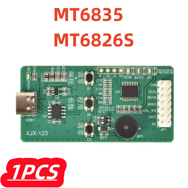 1Pcs/lot 100% New MT6826S calibration zero adjustment tool XJX-123 magnetic encoder burner absolute value MT6835
