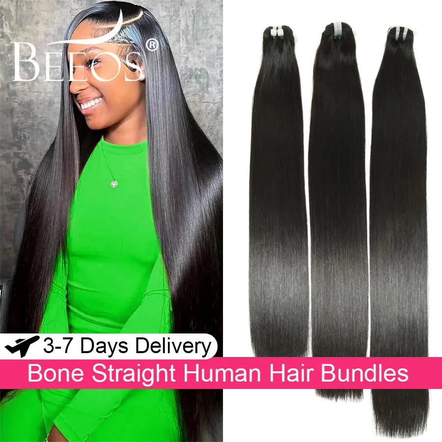 

Bone Straight Human Hair Bundle RAW Hair 14-28 Inch Bundles Double Drawn Vietnamese Virgin Human Hair Extension Human Hair 100%