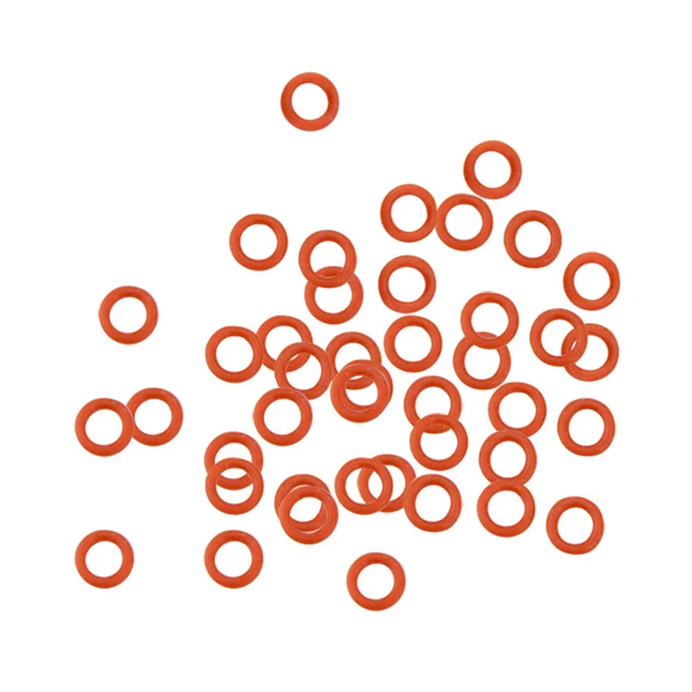 

Уплотнительные Шайбы со стрелками, 3 мм, ID, 50 шт./комплект, аксессуары, черные/красные детали, предотвращают ослабление резины, универсальный размер