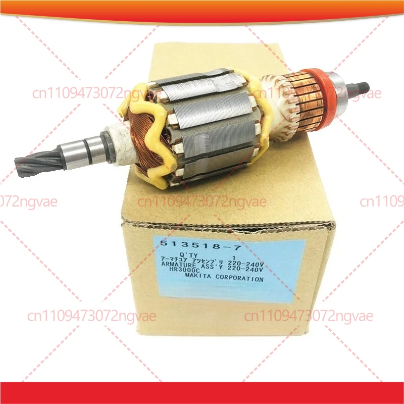 For Makita rotor stator assembly HR3000C 634348-4 513518-7 electric tool parts