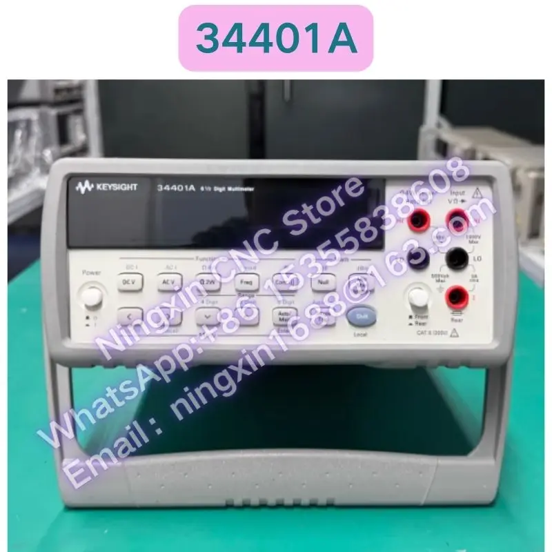 

Подержанный цифровой мультиметр Agilent 34401A 61⁄2 Функциональный тест ОК Быстрая доставка