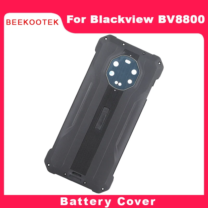 New Original Battery Cover Back Case Cover Housing + Rear Camera Lens Glass Cover Accessories Parts For Blackview BV8800 Phone