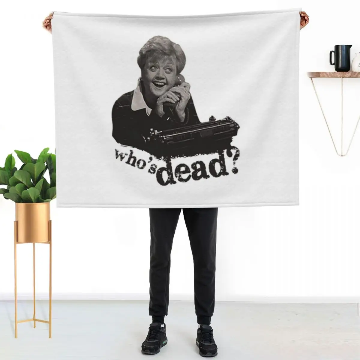 Murder She Wrote - Fletcher Throw Blanket Heavy manga cosplay anime christmas decoration Large Multi-Purpose Blankets