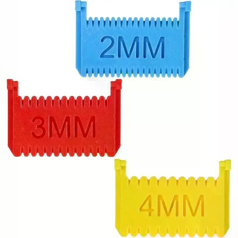 3Pcs Plastic Sewing Seam Gauges Set With Multiple Sizes Accurate Seam Allowance For DIY Sewing Clothing Crafting Projects