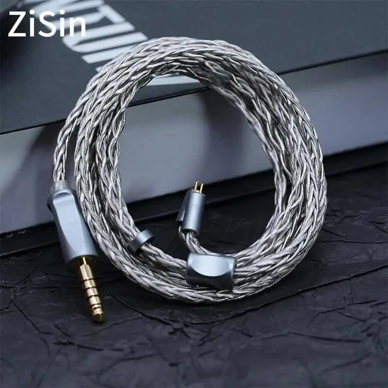 イヤホン Shi ZiSin 2024 イヤホンケーブル 4.4mm 3.5mm MMCX