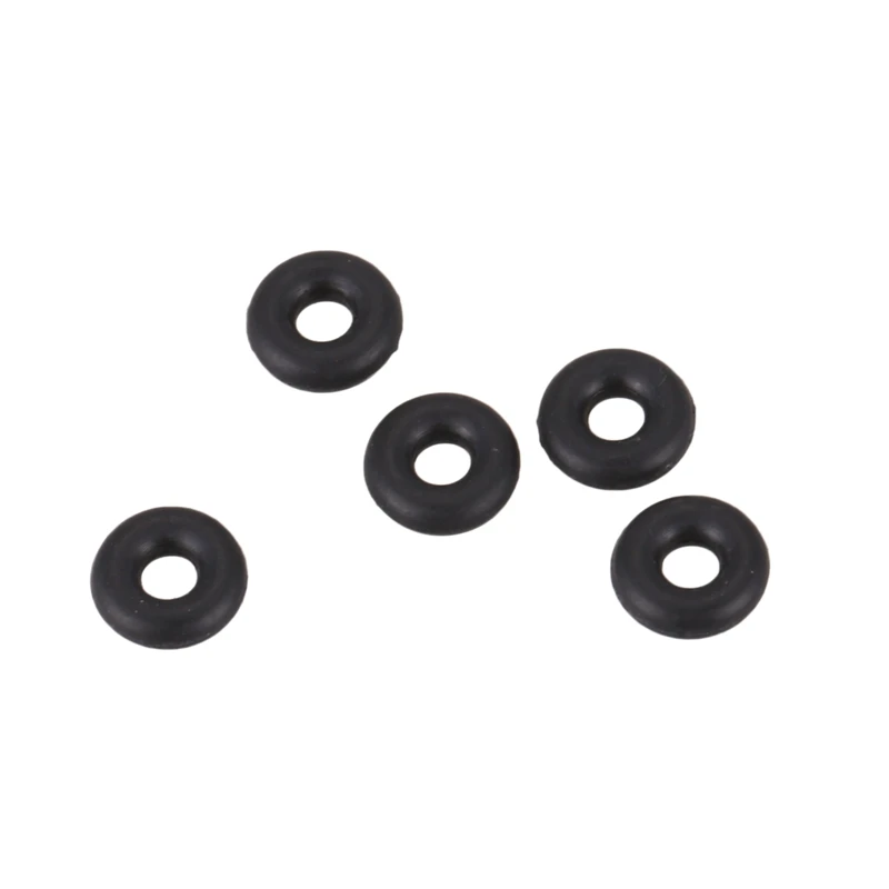 40 Pieces 5.6 Mm Diameter 1.8 Mm Thickness Black Rubber O-Ring Oil Washers