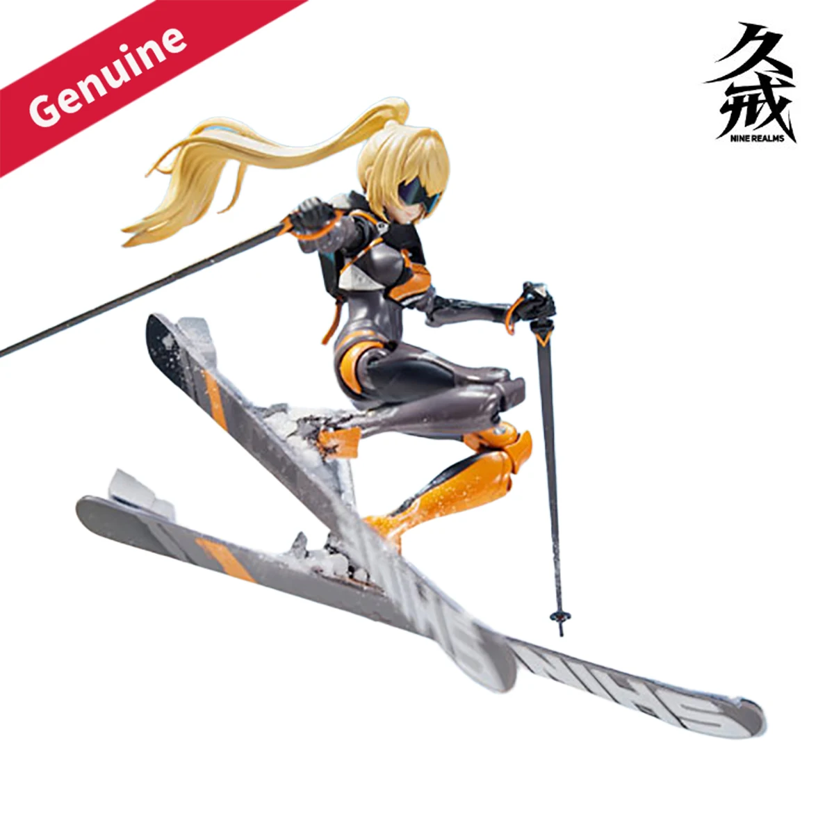 

In Stock Genuine Nine Realms Action/Dolls Extreme Girl Series Shining Ling Shuang H=172mm Original Character Action Figure Gift