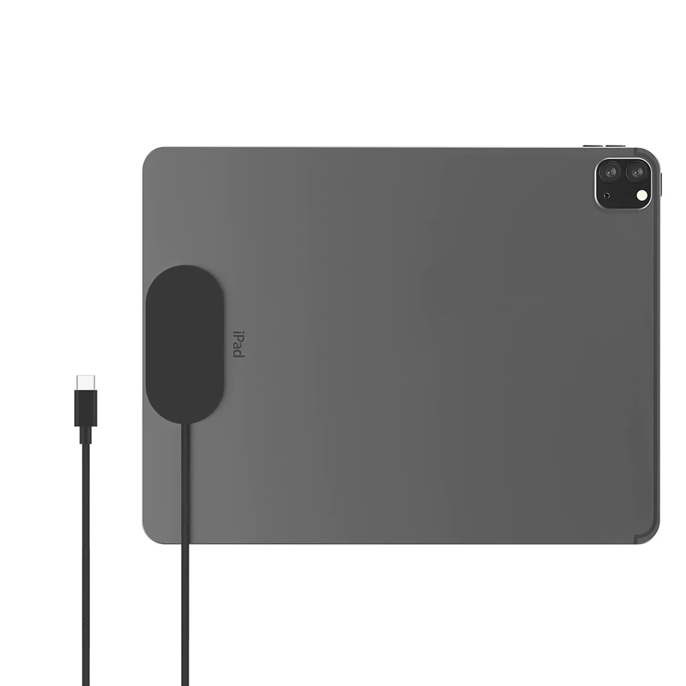 LFOIQN Magnetic Wireless Charger for iPad Air 11 13 iPad Pro 11 12.9 13 18W/35W Fast Charging with USB C to C Smart iPad Charger