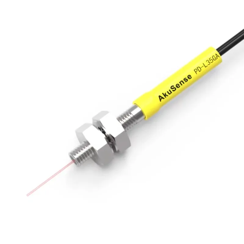 Fiber Amplifier M3 Reflective Coaxial Beam Glossy Surfaces Small Objects Fiber Optic Cable