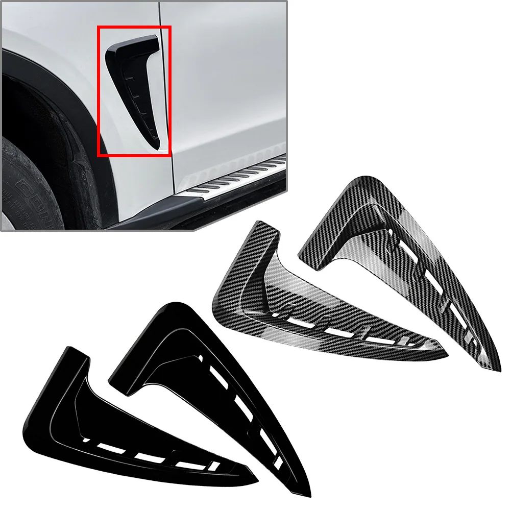 

1 Pair Car Front Bumper Side Fender Air Vent Trim Cover For BMW X5 F15 M Sport 2014 2015 2016 2017 2018