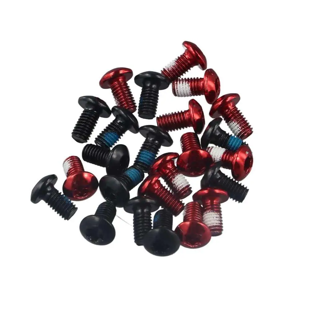 

Mountain Bike 12PCS T25 Torx Part Tool Brake Accessories M5x9mm Fixing Screws Torx Bolts T25 Screw Bike Torx Screws