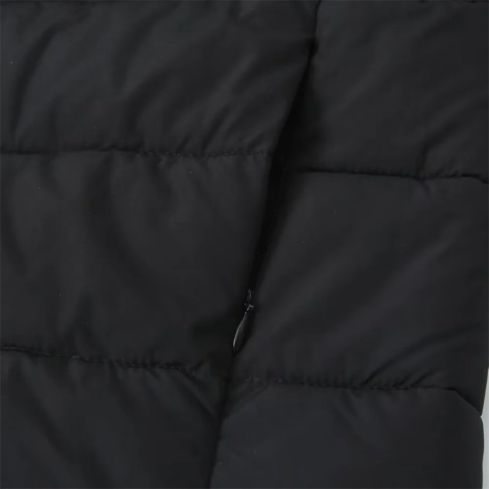 Herfst nieuwe dameskleding mode, eenvoudig en casual opstaande kraag lange mouwen warm katoenen jasje