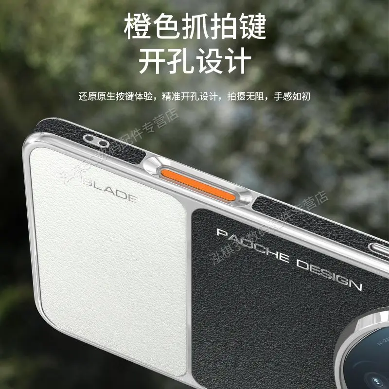 Etui OPPO Find X9 Ultra Luksusowe Magnetyczne Kompatybilne z MagSafe Skórzane PU Elektroplaterowane Ochronne Etui na Oppo Find X9 Ultra Odporne na Kurz — zdjęcie produktu 6