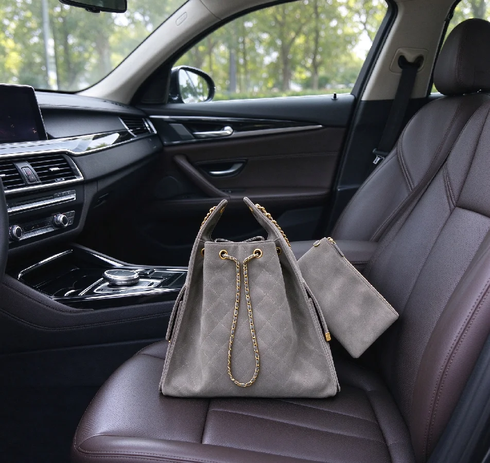 Women Designer Classic Shoulder Bag Contemporary Designer Style Soft Matte Faux Leather Adjustable Crossbody Strap Multi‑Layer Divider Pockets Spacious Handbag Practical Purse For Daily Commute Casual Dating Outdoor Short‑Trip Activities