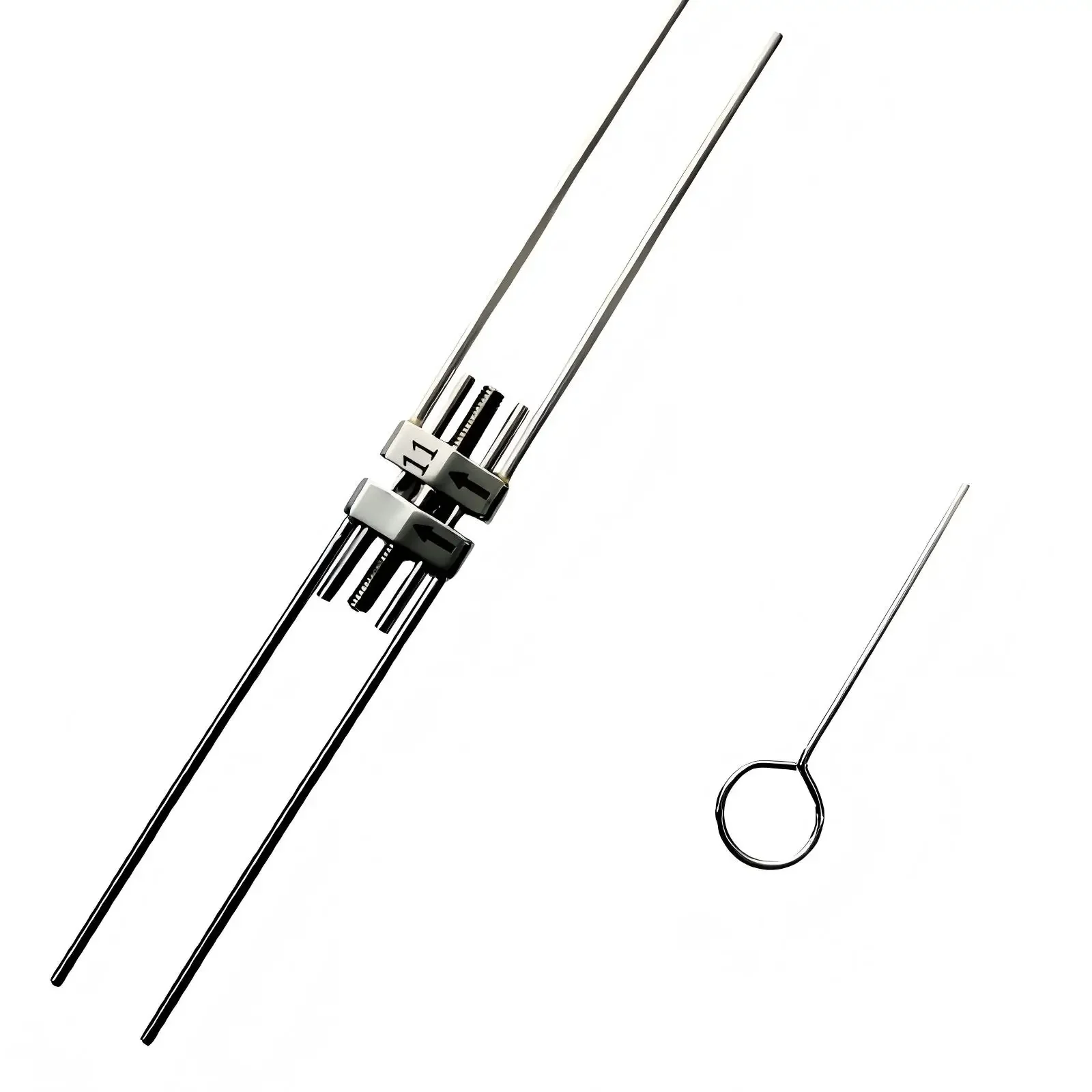 Orthodontic Palatal Expander Screw 8/9/11/13mm Stainless Steel Frame-Type Adjustable Hyrax RPE Dental Maxillary Expander Tool