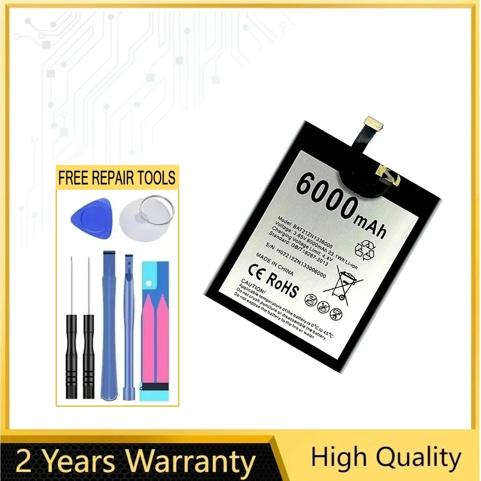 

Аккумулятор для мобильного телефона V20BAT21ZN1336000 для DOOGEE V20, высокопроизводительные батареи