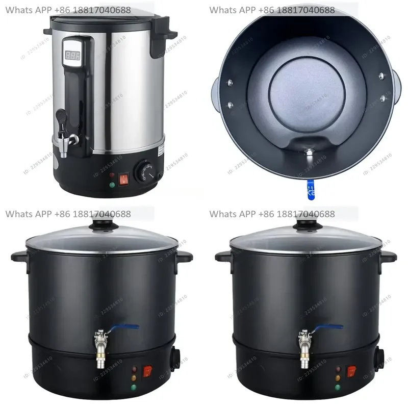 1PC for Large Capacity Stainless Steel Wax Melting Pot Wax Heating Melter Beauty Wax Processing Tool