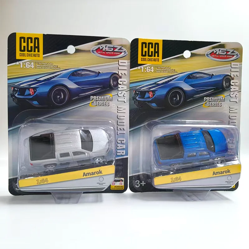 CCA Diecast Amarok Pickup Truck im Maßstab 1:64, Legierungsautomodell, Klassiker, Souvenir für Erwachsene, Geschenk, Hobbys und Spielzeug