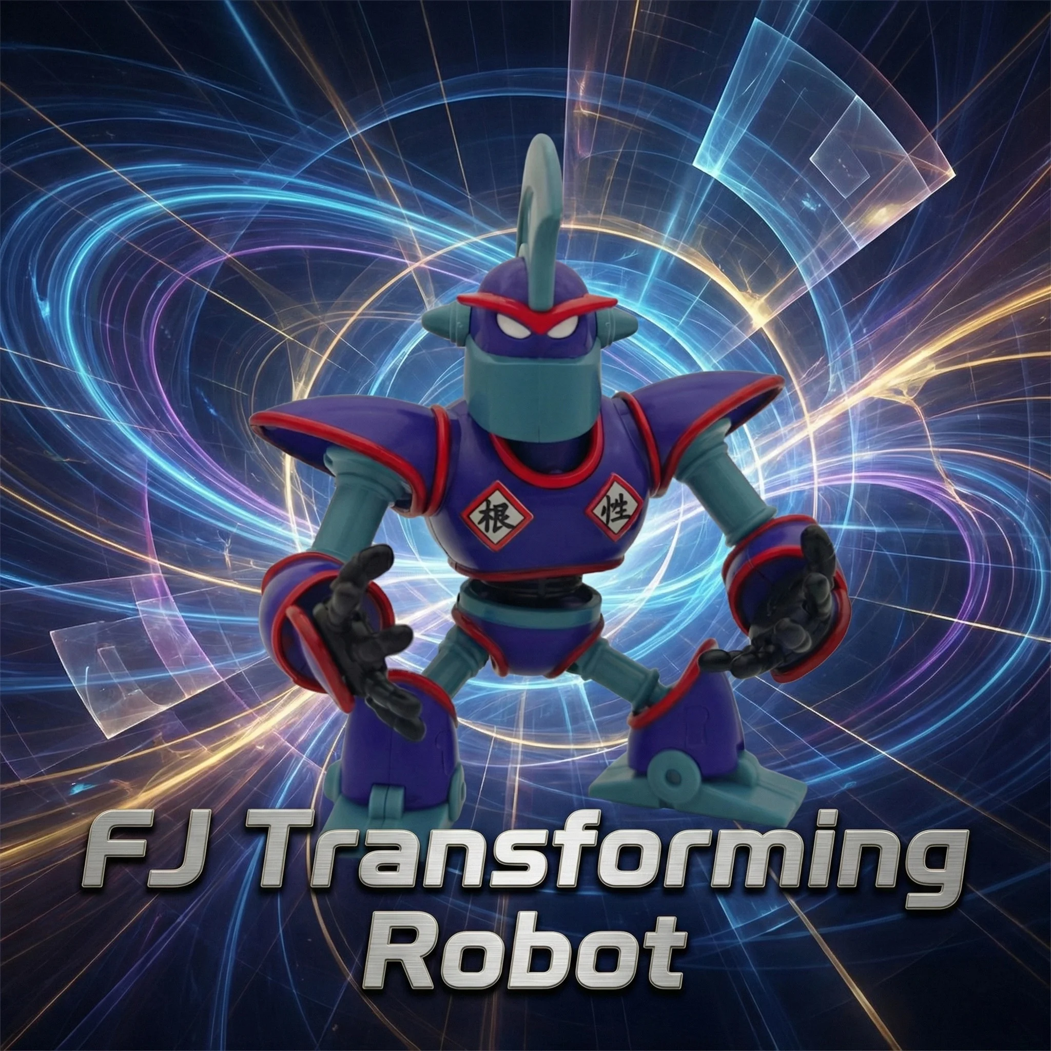 Figura articulada de robot transformable Fj Urobutachi