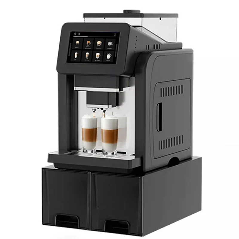 

A For 7 Inch Touch Screen Office Espresso Cappuccino Latte Commercial Fully Automatic Coffee Maker Business Coffee Machine