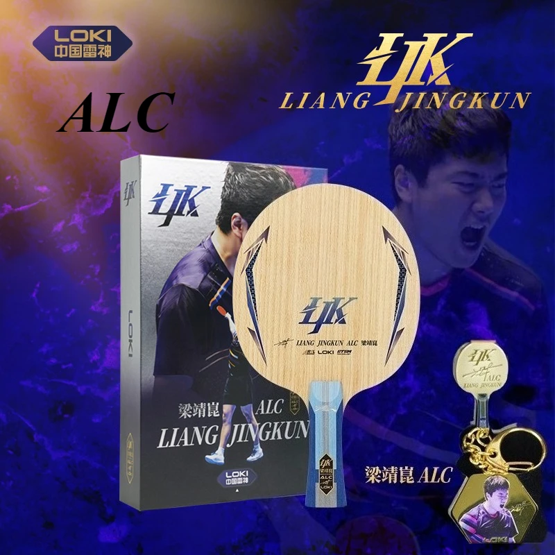 

LOKI LIANG JINGKUN ALC Table Tennis Racket Blade Professional OFF++ 5+2 Outer Arylate Carbon Fiber Ping Pong Paddle Bat