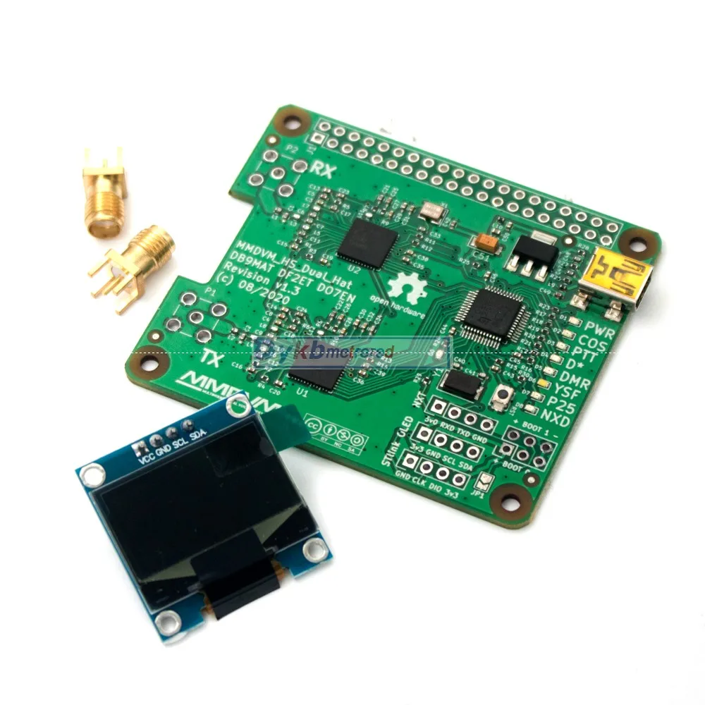 mmdvm duplex hotspot board DRM C4FM P25 DSTAR RX TX UHF VHF for Raspberry pi  B+ 2B 3B 3B+ 4B ZERO