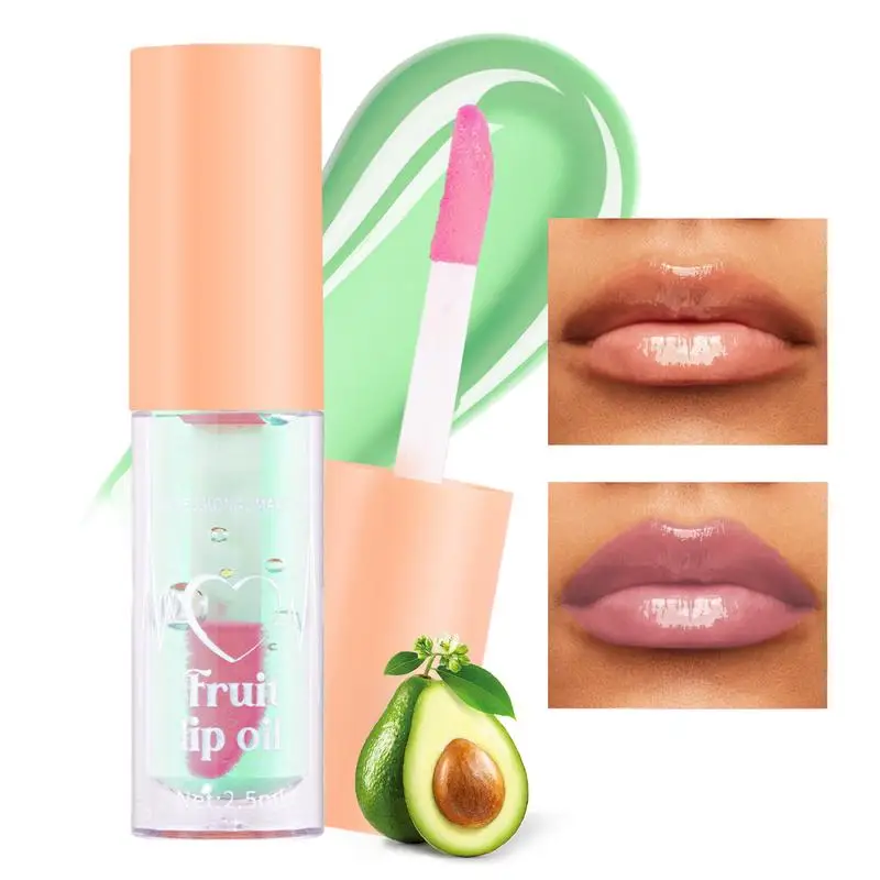 Getönter Lipgloss, fruchtig getönter Lippenbalsam, Temperatur, Farbwechselnder Lippenstift, feuchtigkeitsspendender, nährender Lippenbalsam mit Fruchtgeschmack