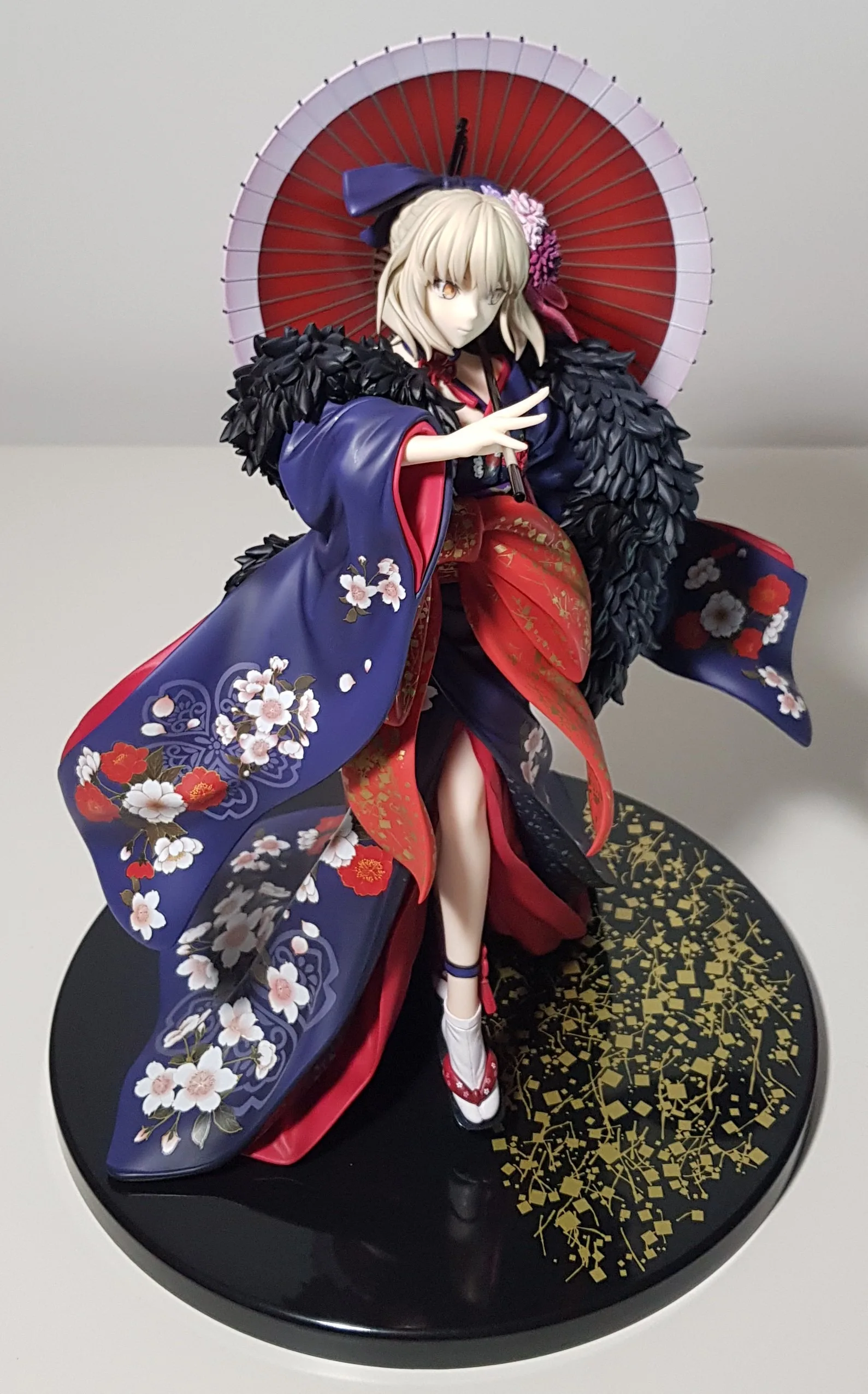 In Stock Original KADOKAWA KDcolle Fate Stay Night Heaven’s Feel Saber Alter Kimono Animation Figures birthday gift novel toys