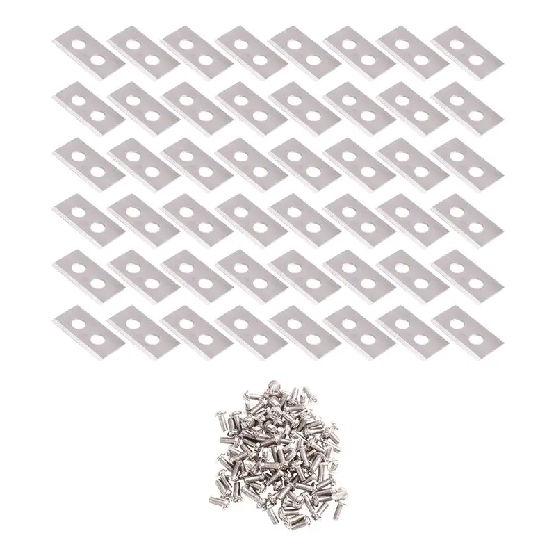 YANA50I Replacement Blades(48PCS) For Worx Landroid Robotic Lawn Mower- Includes Screws For Easy Installation