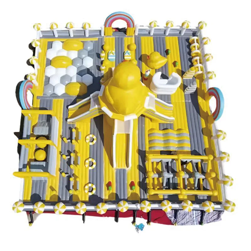 

Outdoor Inflatable Castle Children's Square Stall Inflatable Trampoline New Large Inflatable Naughty Castle