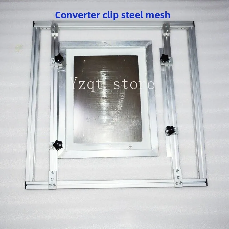 Automatic printing machine Stencil frame fixed fixture holder SMT converter, adjustable stencil adapter