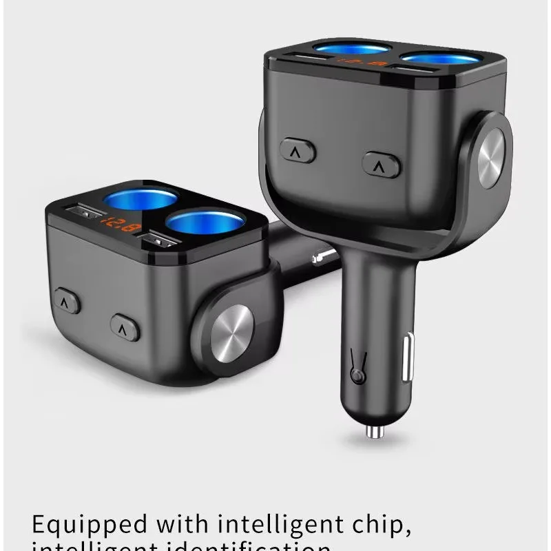

NEW QC 3.0 Dual USB Car Charger 2V Fast Charging Cigarette Lighter Socket Splitter Plug Auto Power Adapter for Mobile Phone DVR