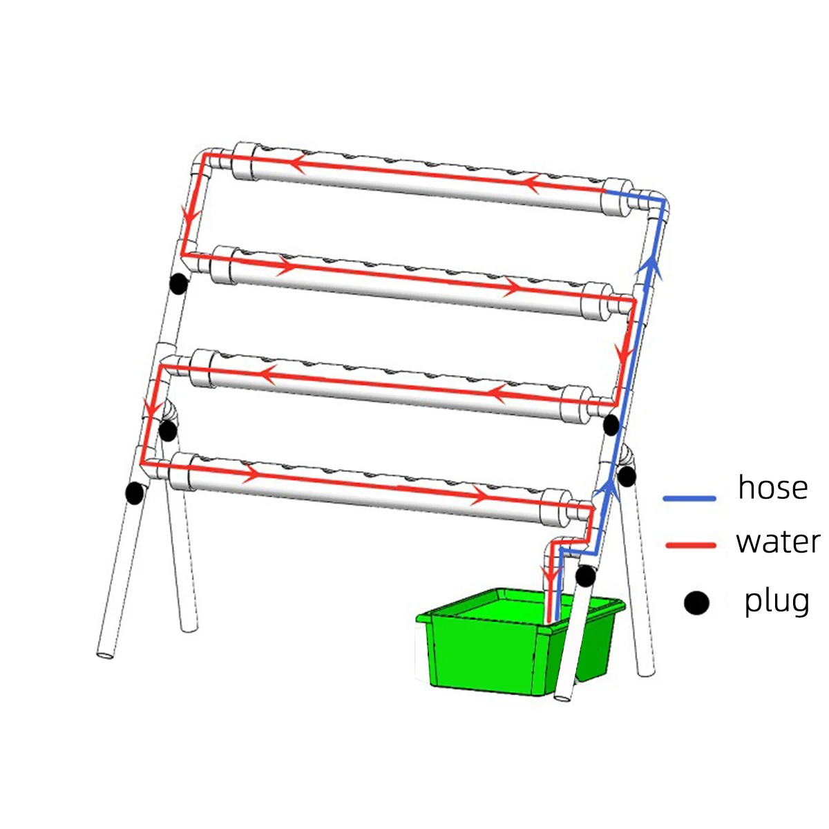 Установка Гидропонная 4 5 Ярусов Купить