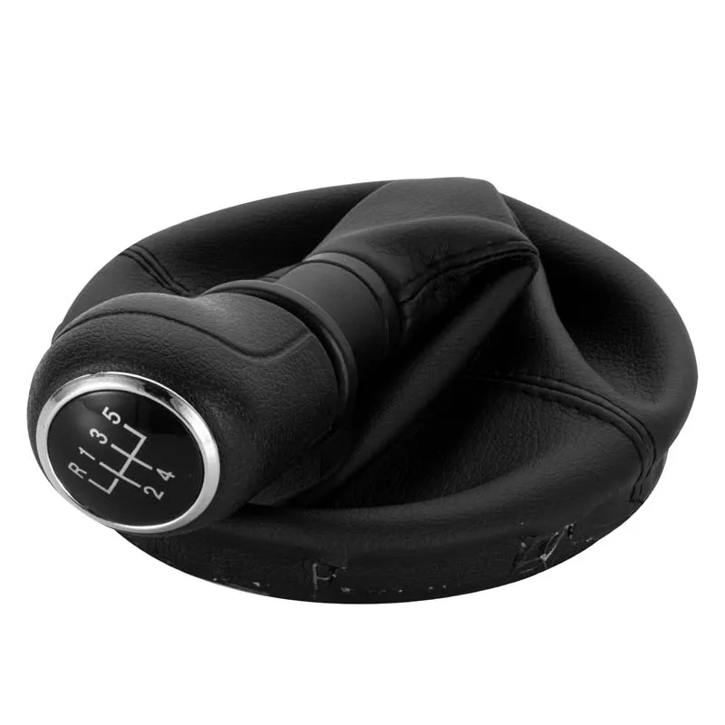 For VW Volkswagen Transporter T5 T5.1 T6 Gp 2003-2011 Car Gear Stick Shift Knob Leather Gaiter Boot Cover 5 6 Speed Accessories