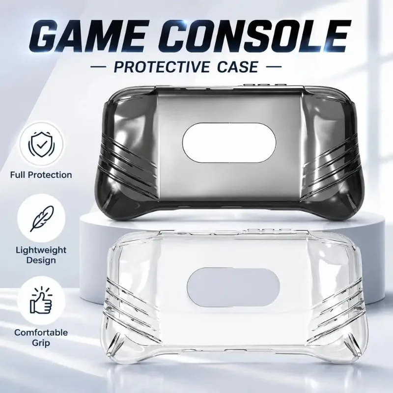 Clear Protective Case For MINILOONG Pocket 1 - Transparent Cover For Handheld Game Console Accessories Practical Protect Case