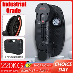 220kg Load Industrial Grade Electric Vacuum Suction Cup Heavy Lifter Granite Glass Tile Suckers Lifting Tool 1500mAh Box Pack