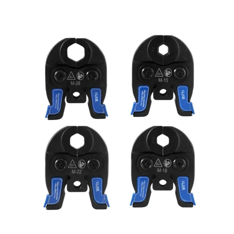 Pro Press M15 18 22 28 Dies Stainless Steel Tool Head Hydraulic Compact Independent Copper Pipe Crimping Jaw For Europe Market