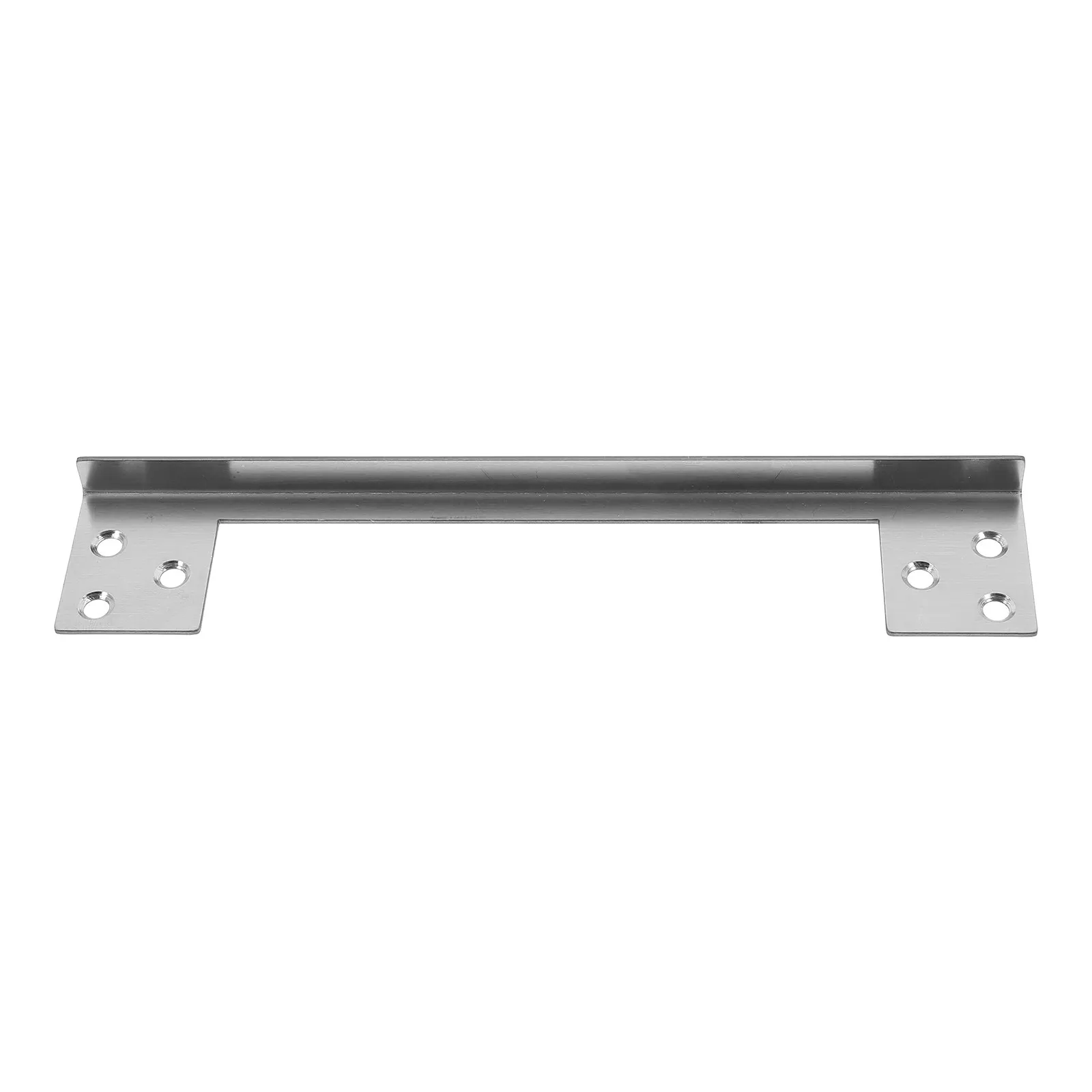 Stainless Steel Door Latch Protector L-Shaped Outward Opening Door Deadbolt Cover Outswing Latch Guard Board