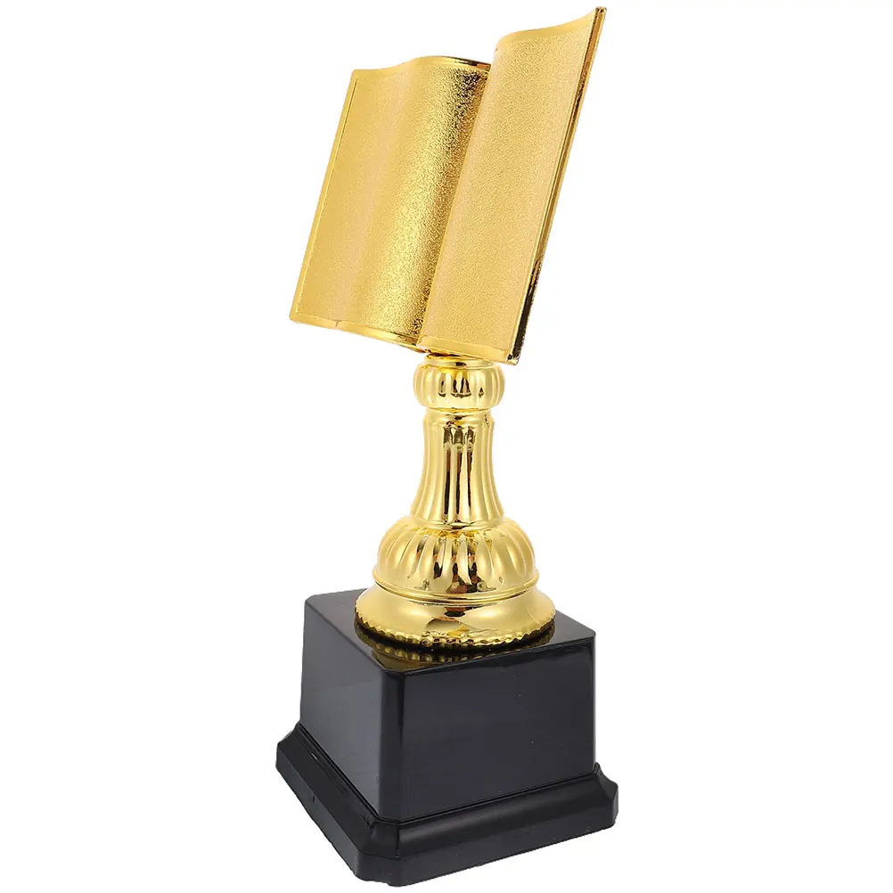 

1pc Trophy Kids Small Reading Competition Award Book Plastic Exquisite Prize Compact Supply Child Lightweight Durable Creative