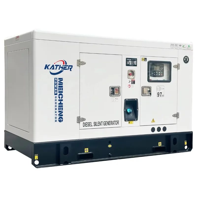 Customized Silent Diesel Generators 25kva 30kva 40kva 50kva Portable Generador Electrico Cumins Parkins Power Genset 100kva