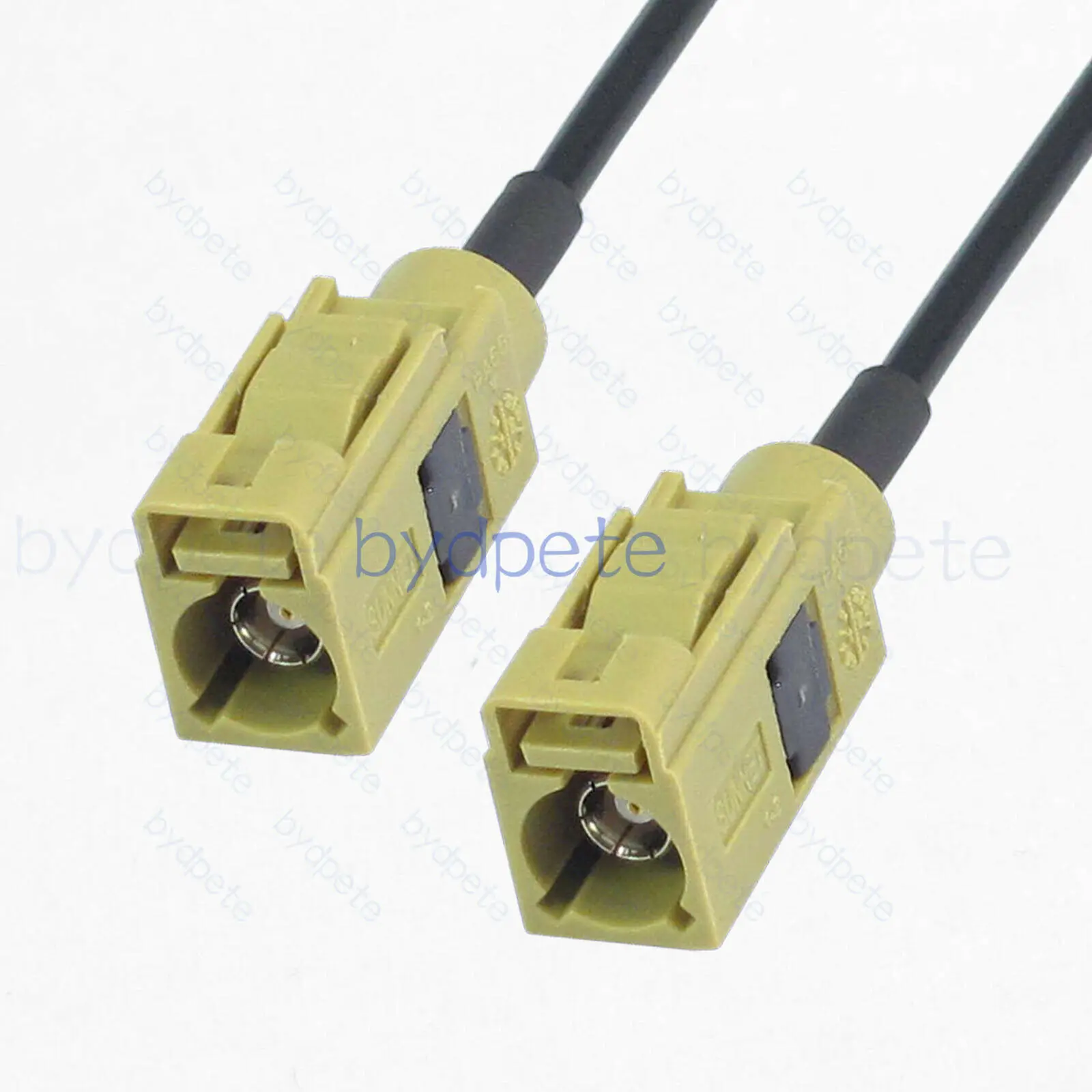 

Fakra-I Yellow Female to Female RG174 cable For Car Video Radio Wifi GPS Camera Jumper Pigtail Antenna Extension RF Coaxial