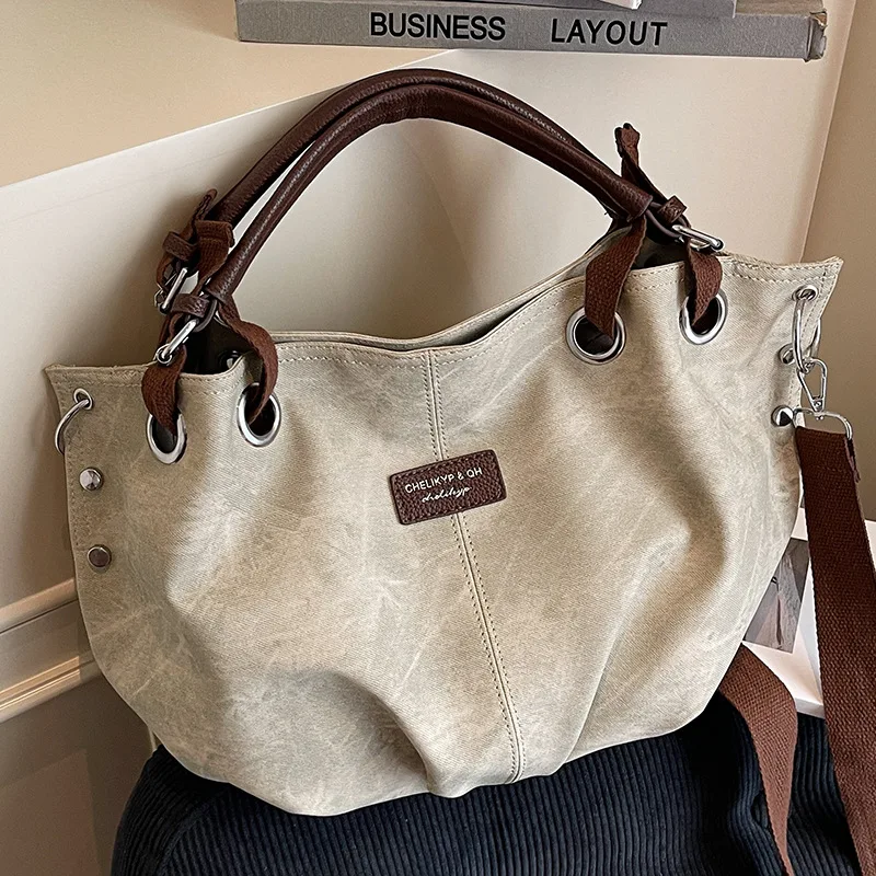 

New 2025 Lazy Chic Commuter Handbag for Women Minimalist Shoulder Handheld Purse Fashionable Handbag Gift