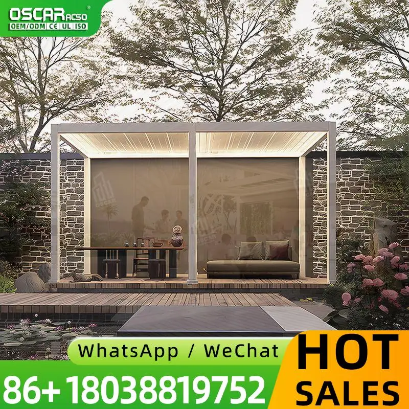 Sturdy Aluminum Pergola Outdoor Patio Backyard Deck Garden Weather Resistant Sun Shade Canopy Shelter USA EU HeavyDuty Modern Vi
