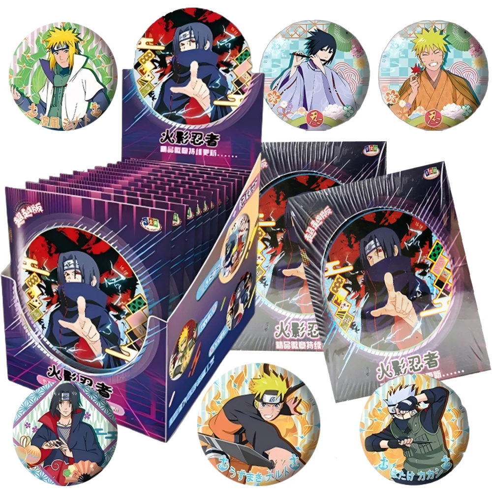 

New Naruto Anime Peripheral Badge High Quality Mysteriously Charming Design Uchiha Sasuke Accessories Fashion Desktop Ornament