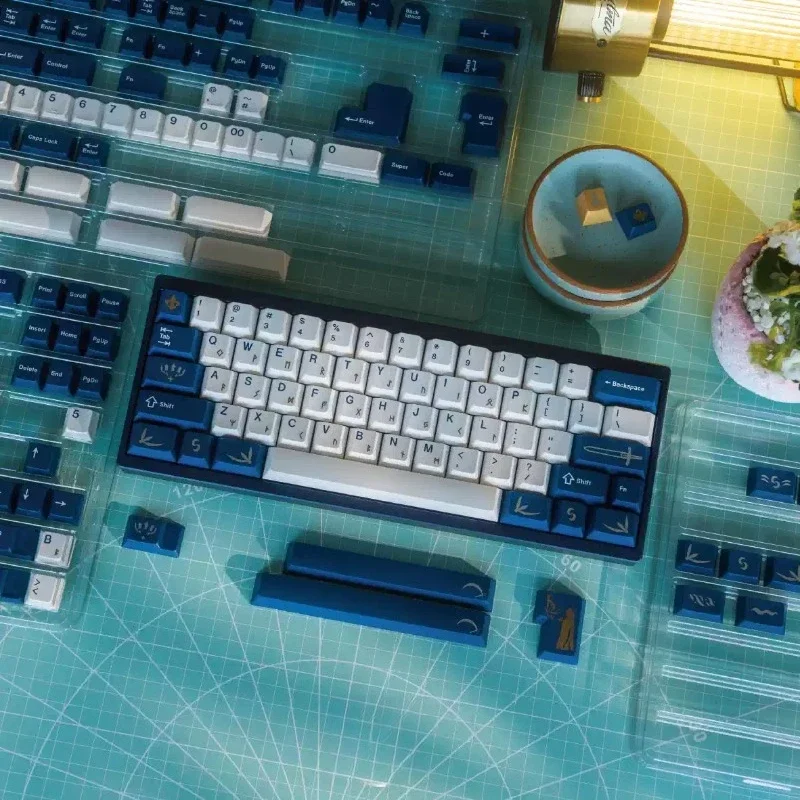 KBS Saber/Morgan Keycaps Set Custom Cherry Profile Keyboard Caps Noveties ABS Keycaps for Mechanical Keyboard Accessories MX